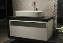 Quelle hauteur entre vasque et armoire de toilette ?