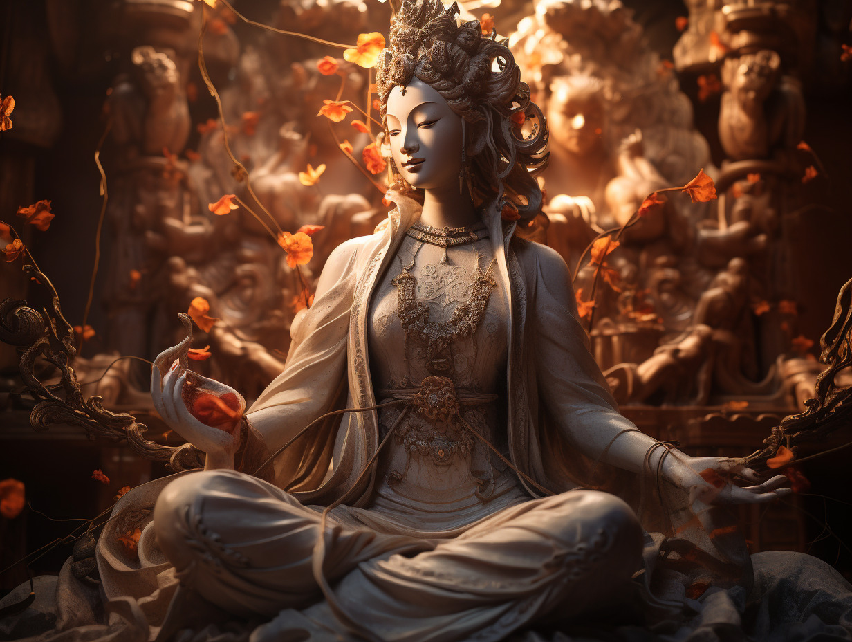 guanyin  déesse de la miséricorde  mythes et culte en asie :  guanyin  et  asie
