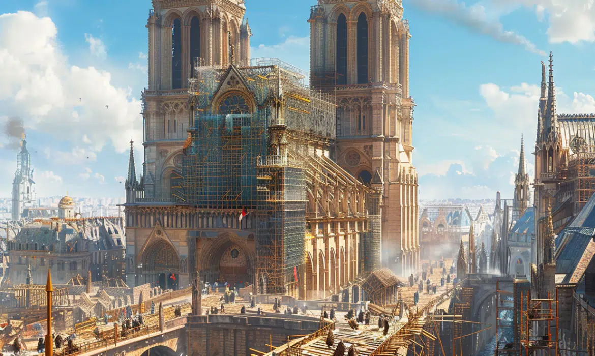 Histoire et architecture : la construction de Notre-Dame de Paris