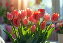 Langage floral : la signification des tulipes en amour