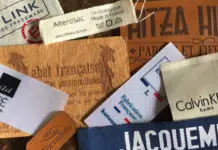 Où trouver des étiquettes pour vêtement ?