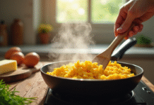 Œufs brouillés parfaits : la recette traditionnelle au bain-marie