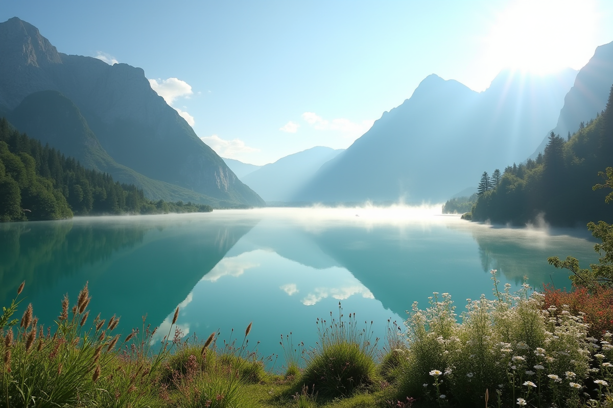 lac montagne