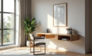 Bureau escamotable : des idées design pour un intérieur contemporain