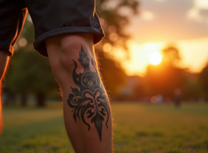 Tatouages sur les mollets des hommes : des œuvres d’art pour sublimer votre style