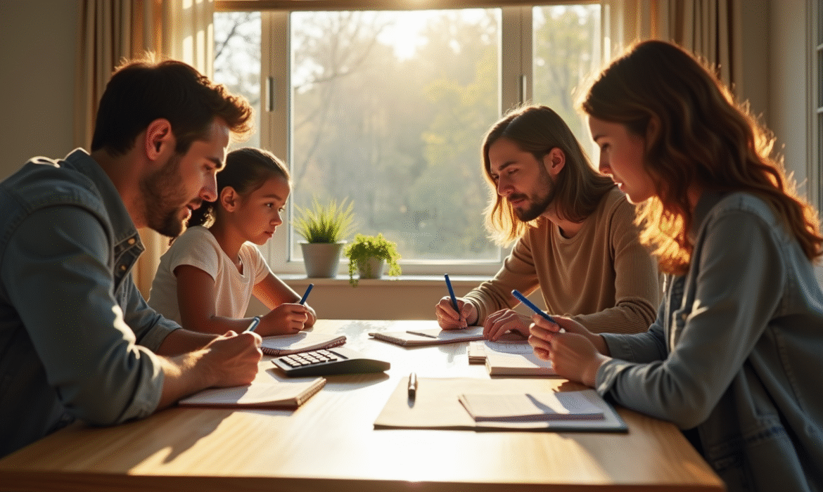 Budget alimentaire famille 4 personnes : comment le calculer efficacement ?