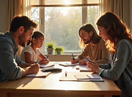 Budget alimentaire famille 4 personnes : comment le calculer efficacement ?