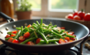 Haricots plats sautés à la tomate : le charme des saveurs estivales