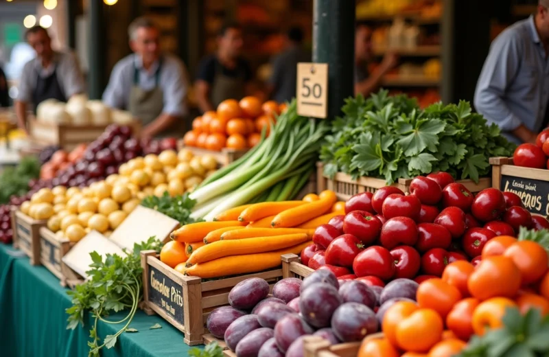 Gastronomie et artisanat au marché de La Teste-de-Buch